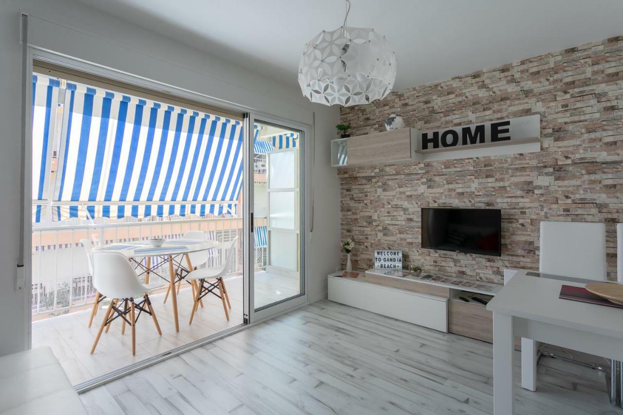 Apartamento Deluxe A 50M De Playa - Aire Wifi Gandia Ngoại thất bức ảnh