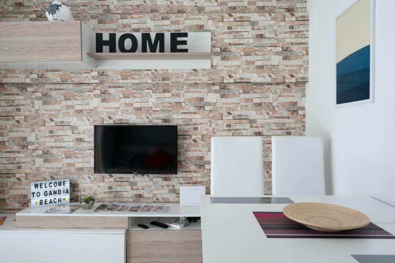 Apartamento Deluxe A 50M De Playa - Aire Wifi Gandia Ngoại thất bức ảnh