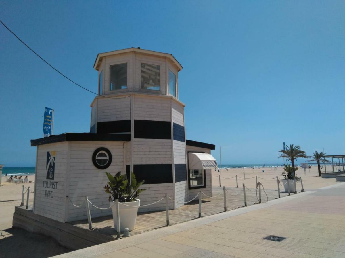 Apartamento Deluxe A 50M De Playa - Aire Wifi Gandia Ngoại thất bức ảnh
